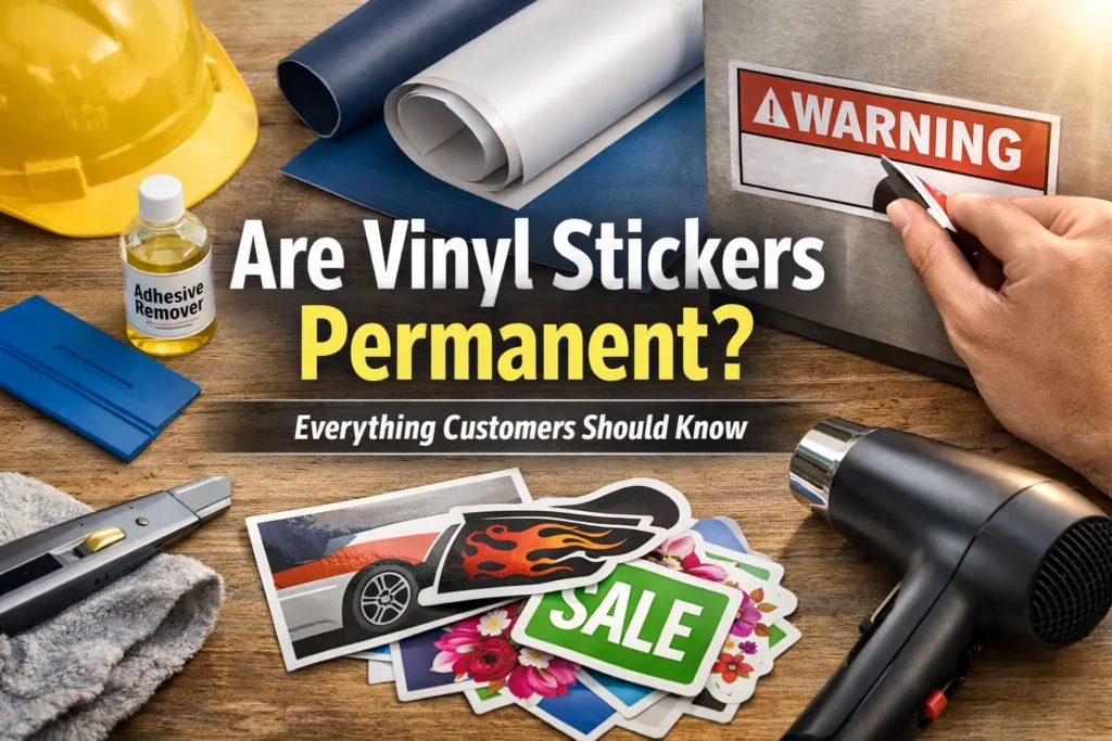 Are Vinyl Stickers Permanent