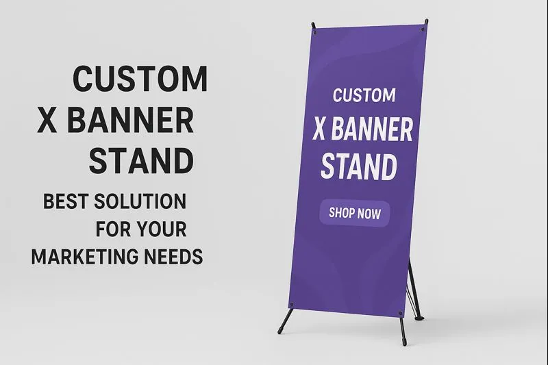 Custom X Banner Stand: The Ultimate Solution for Your Marketing Needs 1 Custom X Banner Stand (2)