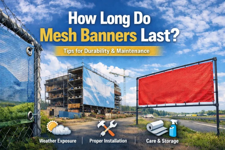 How Long Do Mesh Banners Last