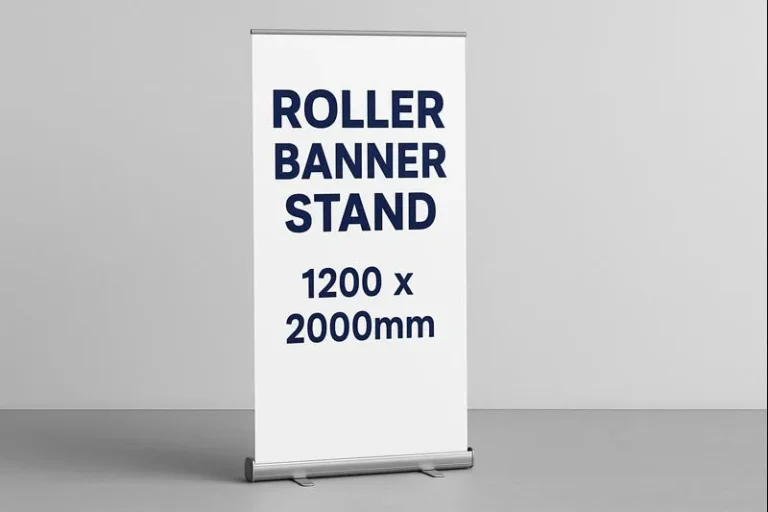 Roller Banner Stand 1200 x 2000mm High-Quality Printing