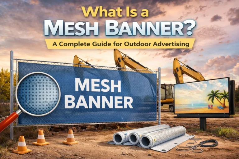 What Is a Mesh Banner