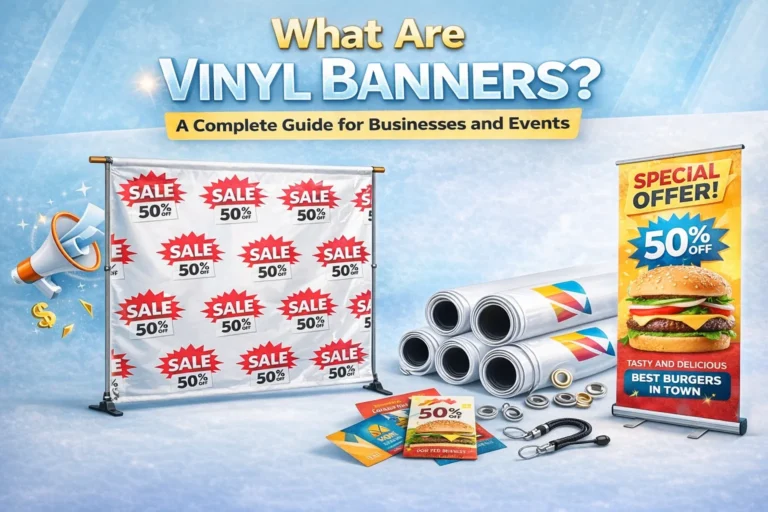What are Vinyl Banners? A Complete Guide for Businesses and Events