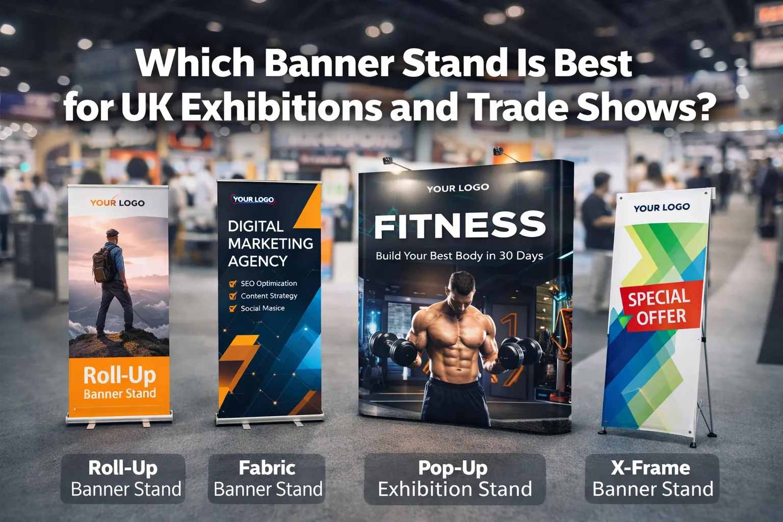Which is the Best Banner Stand for UK Exhibitions