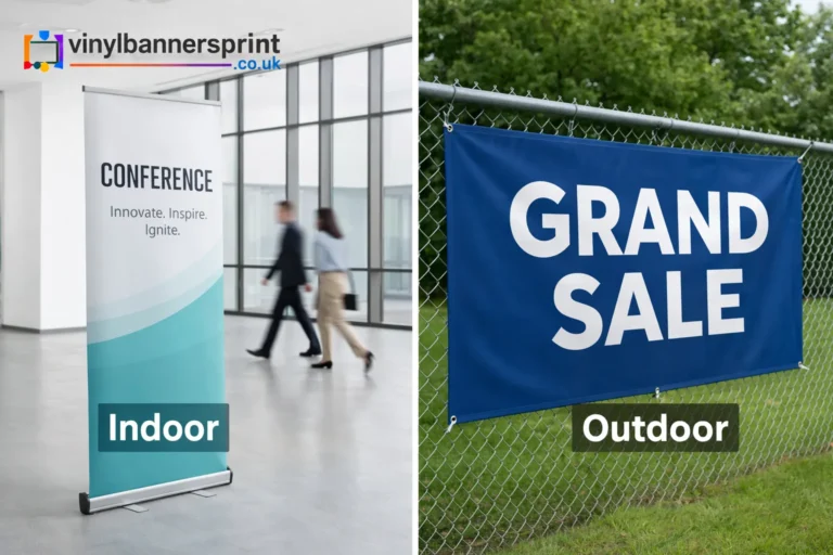 Indoor vs Outdoor Banners