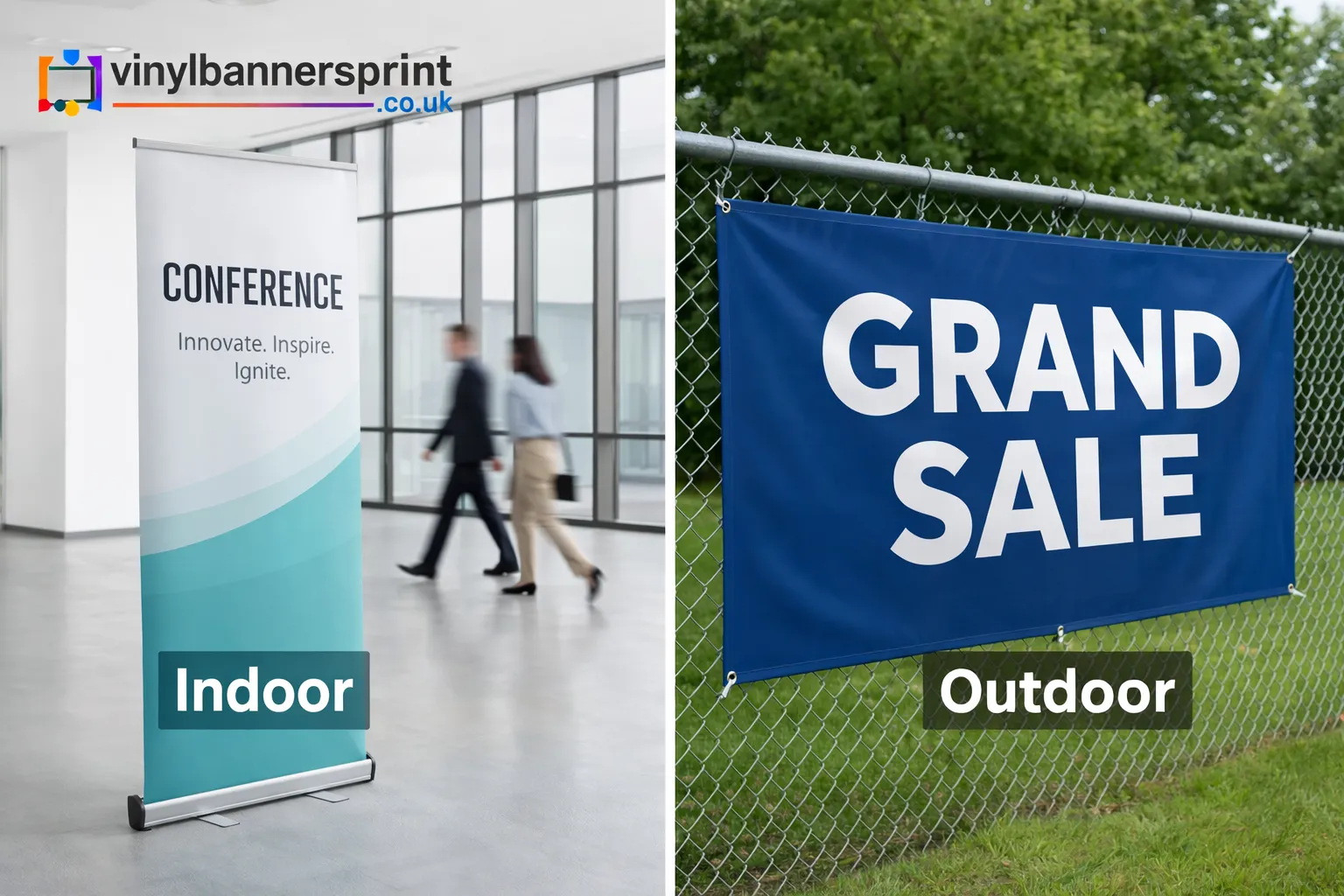 Indoor vs Outdoor Banners
